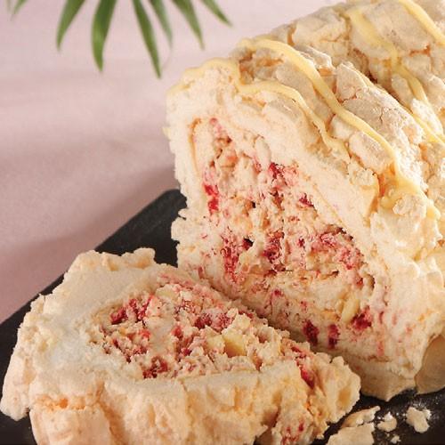 White Chocolate & Raspberry Roulade 2x10ptn