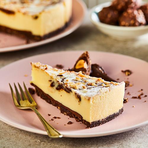 Hazelnut Praline and White Chocolate Cheesecake 1x14ptn