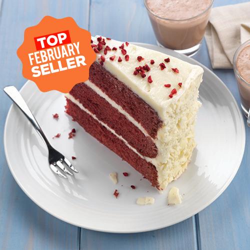 Chefs' Selections Classic Red Velvet Cake 1x14ptn