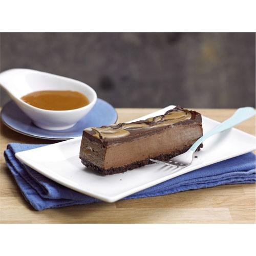 Choco&Biscuit Cheesecake 1X14PTN(VEGAN)(CHOC/SALT)