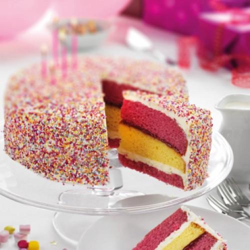 Angel Sparkle Cake  1x14ptn