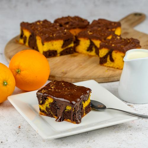 Sidoli Chocolate Orange Traybake 1x18ptn