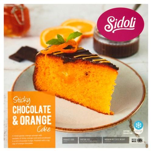 Sticky Chocolate Orange Cake 1x14ptn  