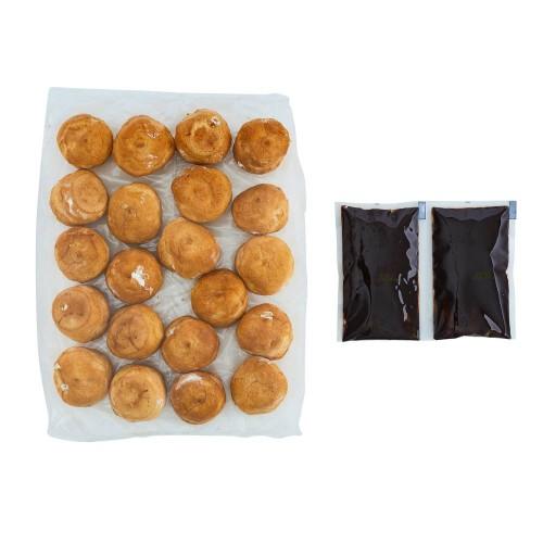 Chefs’ Selections Profiteroles With Chocolate Sauce 1x2kg