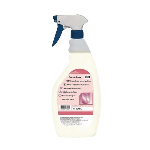 Suma Inox D7.1 Stainless Steel Cleaner - Ready to use 6x750ml