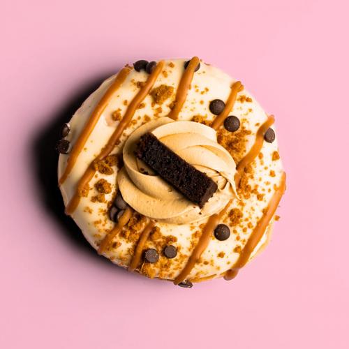 Caramel Brownie Donut 1x24