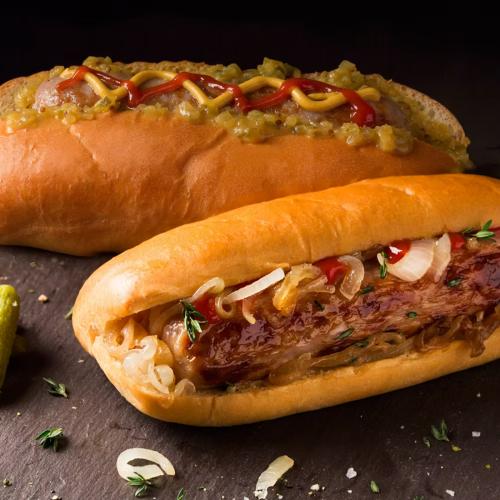 8" Brioche Hot Dog Rolls 1x3.6kg