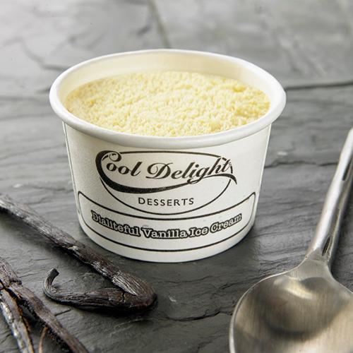 Cooldelight Desserts Dialiteful Vanilla Ice Cream In ECO Tubs 60x80ml