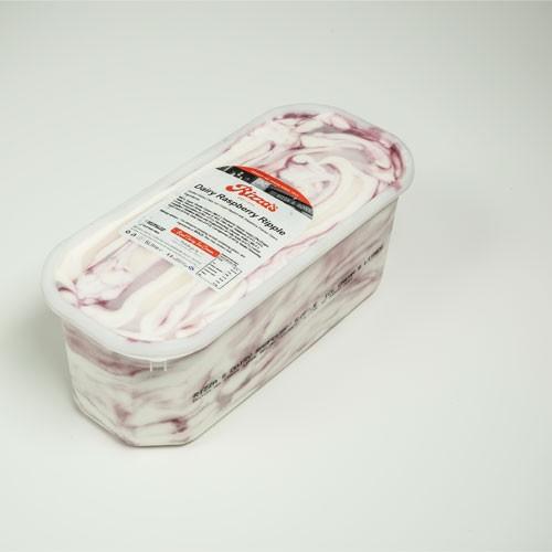 Rizzas Raspberry Ripple Ice Cream 4x5ltr