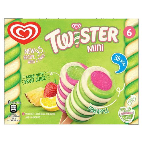 Twister Mini (Pineapples) 6x6pk