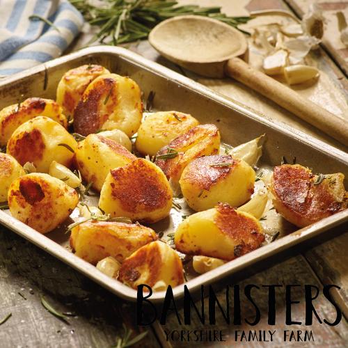 Bannisters Yorkshire Family Farm Chef's Classic Roasting Potatoes 4x2.5kg