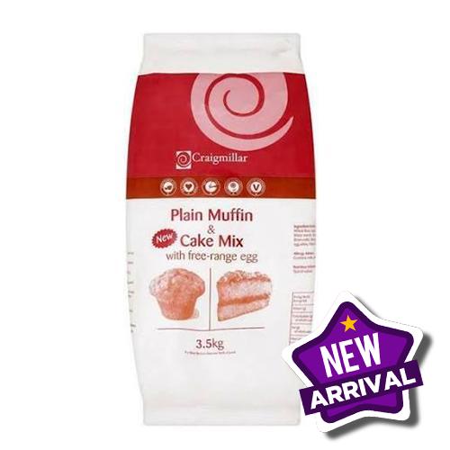 Craigmillar Plain Muffin & Cake mix 4x3.5kg