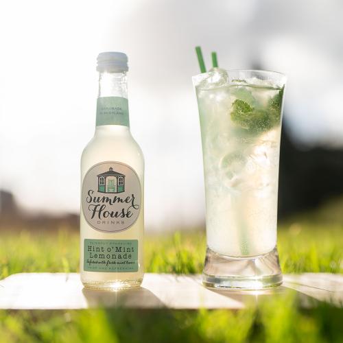 Summerhouse Drinks Hint O' Mint Lemonade 12x250ml