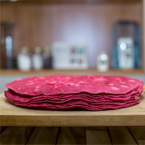 Beetroot Tortilla 30cm  4x18 