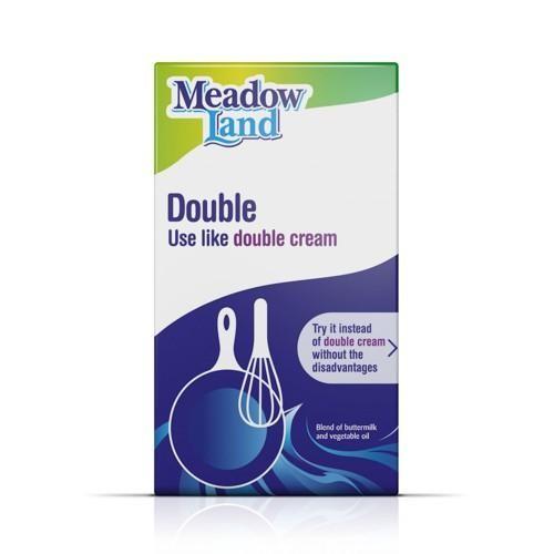 Meadowland Double Cream Tetrapack 8x1Ltr