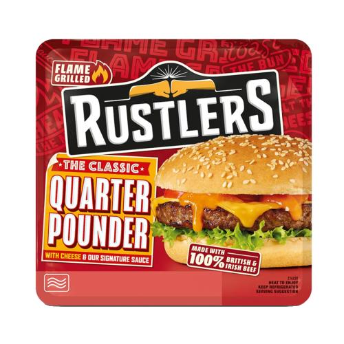 Rustlers Quater Pounder 8x190g