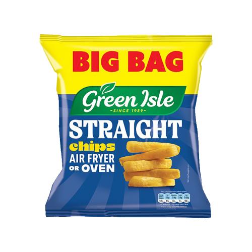 Green Isle Straight Oven Chips 10x1.3kg