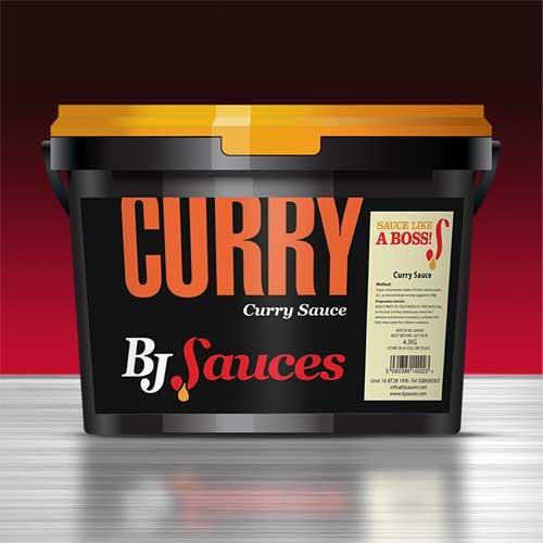 BJ Fast Food Supplies Curry Sauce 1x4.5kg