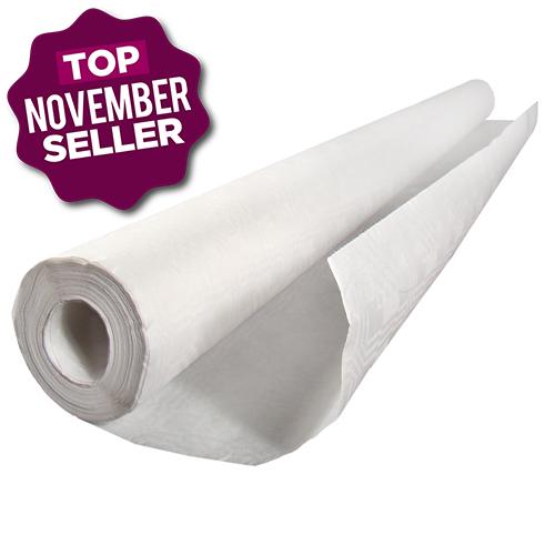 Banquet Roll White 120cmx100m (Each)