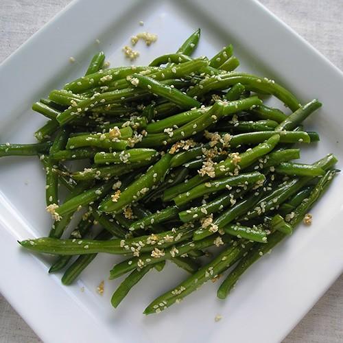 Asparagus, Beans & Spinach
