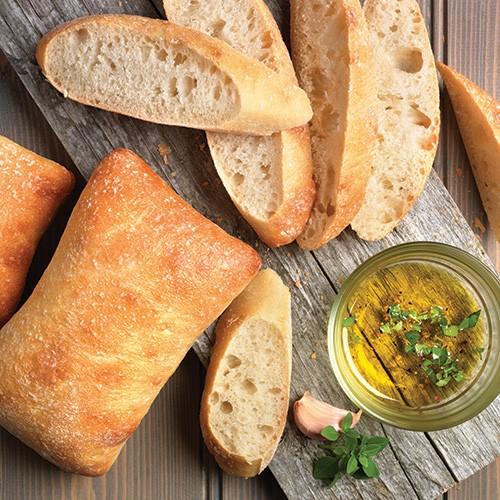 CS RUSTIC S WICH CIABATTA 50x100gm SQUARE - Lynas Foodservice