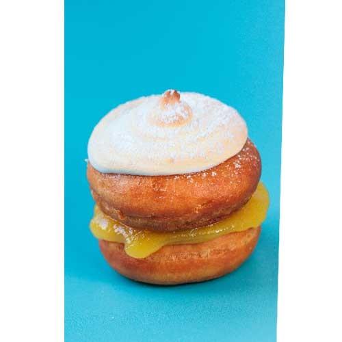 Lemon Meringue Double Donut