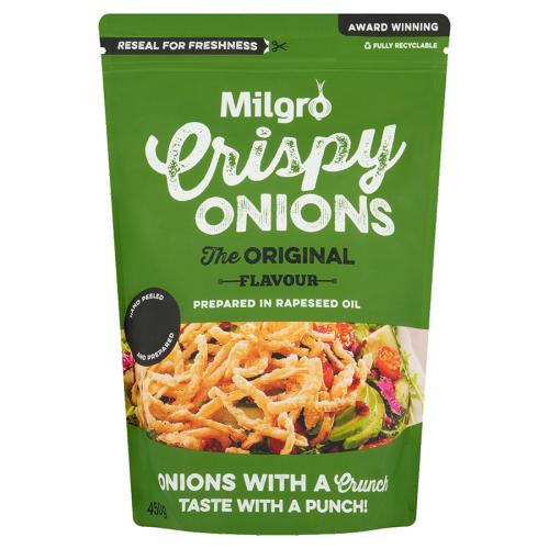 Milgro Original Crispy Onions 6x450g