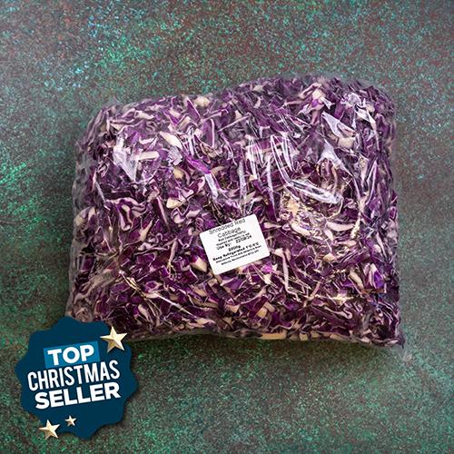 First 4 Fruit Red Cabbage Shredded 2kg