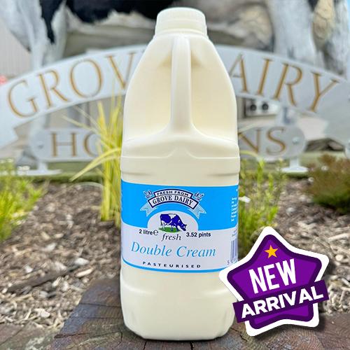 Grove Dairy Fresh Double Cream 6x2ltr