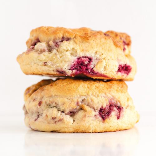 French Village Raspberry & White Chocolate Scone 1x18ptn
