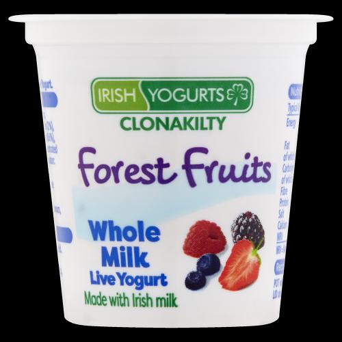 Irish Yoghurts Whole Milk Assorted Yogurts 12x125g