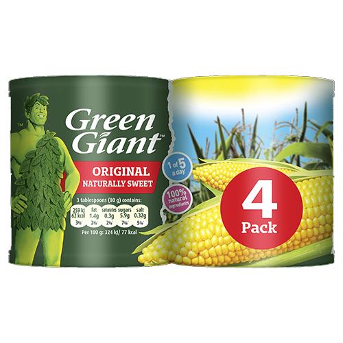 Green Giant Sweetcorn 198g 6x4