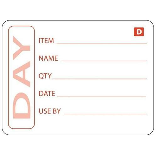 Prepared Dissolvable Food Label 1x250 Roll