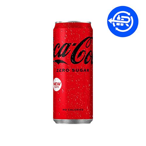 DRS Coke Zero Cans 24x330ml