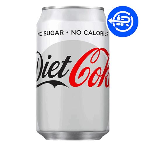 DRS Diet Coke Cans 24x330ml