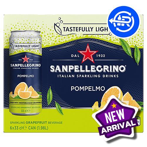 San Pellegrino Grapefruit Can 4x6x330ml