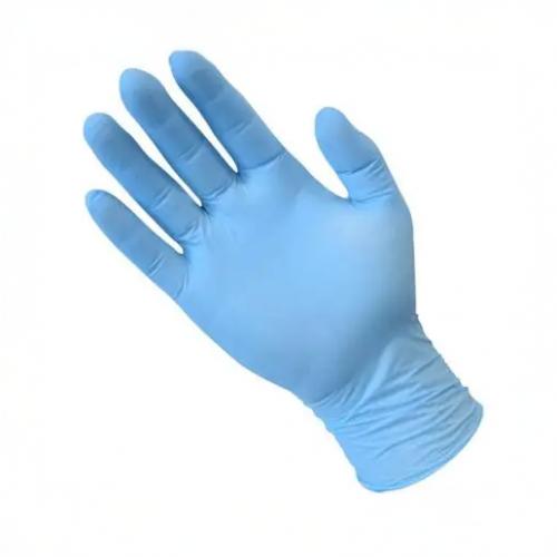 Blue PF Nitrile Glove Med 10x100