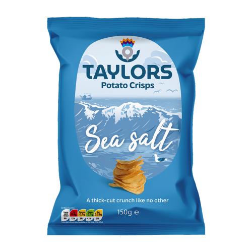 Taylors Sea Salt Crisps 24x40g