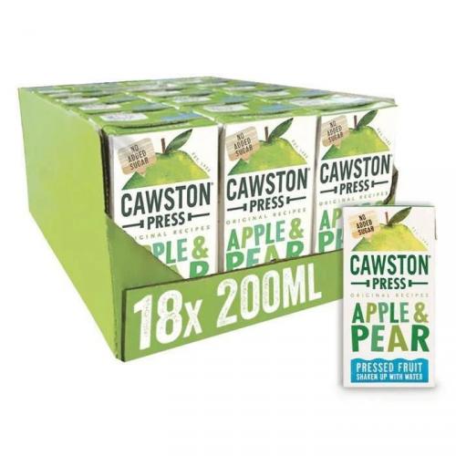 Apple & Pear Juice Drink 18x200ml