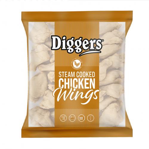 Diggers Cooked Chicken Wings 5x1kg