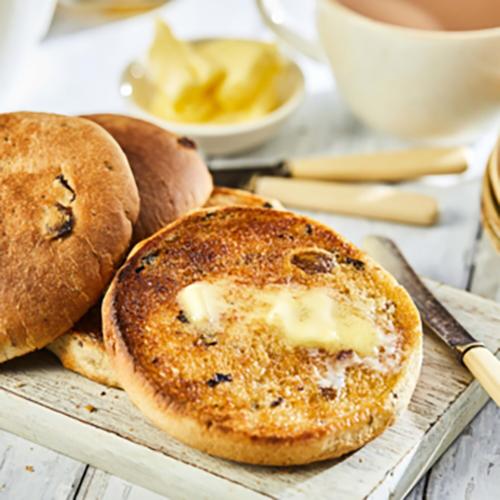 Chefs' Selection 5" Spiced Fruit Teacakes 6x8
