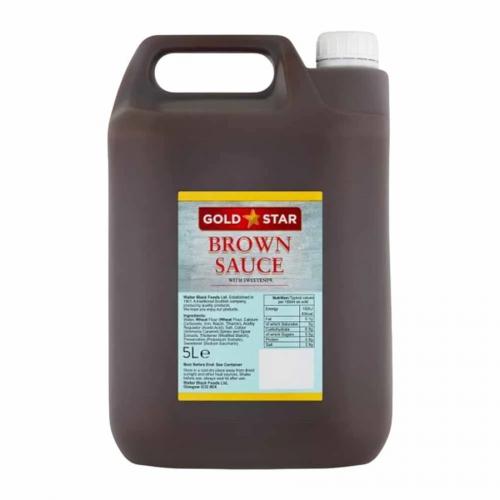 Gold Star Brown Sauce 2x5ltr