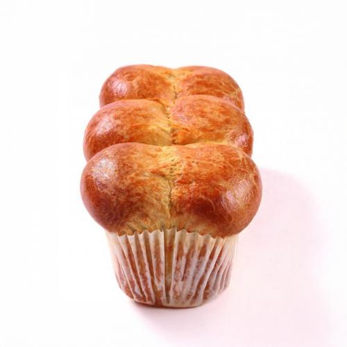 Unsliced Brioche Loaf 6x400g