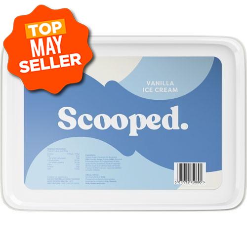 Scooped Vanilla Ice Cream 2x4ltr