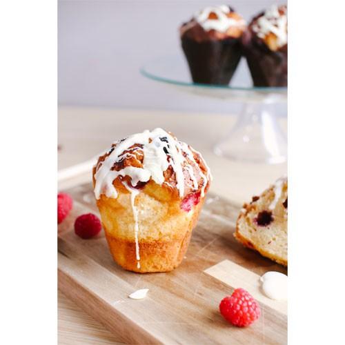 Raspberry White Choc Muffin 1x12