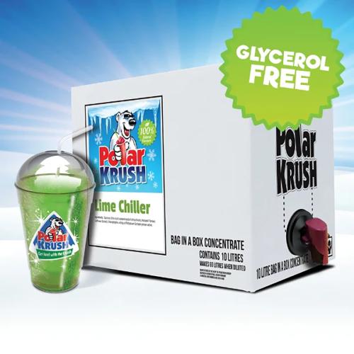 Polar Krush Lime 2x10ltr (Glycerol Free)