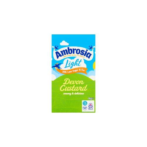  Ambrosia Light Devon Custard 12x1kg 