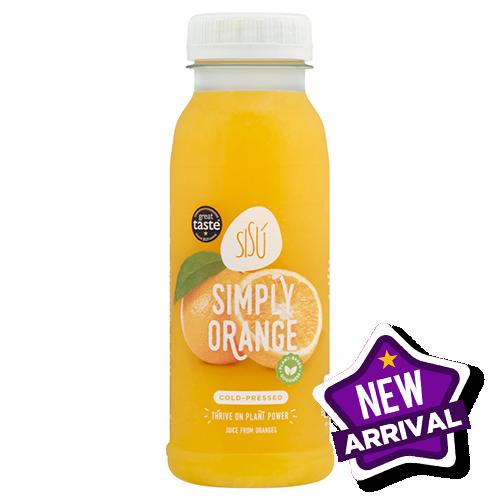 SiSú Simply Orange Juice Cold Pressed Juice 6x250ml