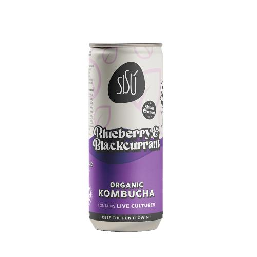 Sisu Blueberry and Blackcurrant Kombucha (24x250ml)