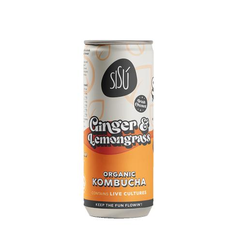 Sisu Ginger and Lemongrass Kombucha (24x250ml) 